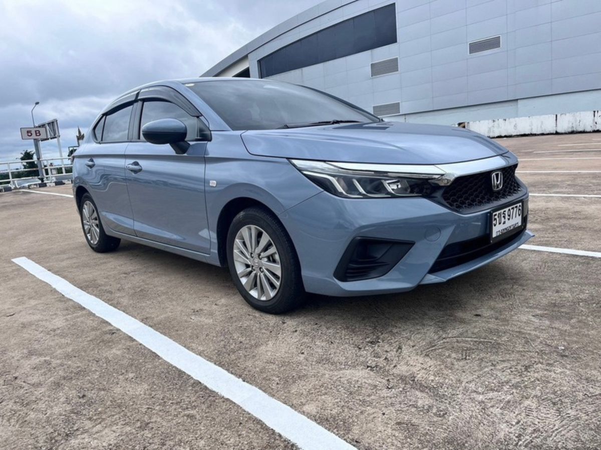 รถเช่ารายเดือนขอนแก่น Honda City Hatchback คันจริง