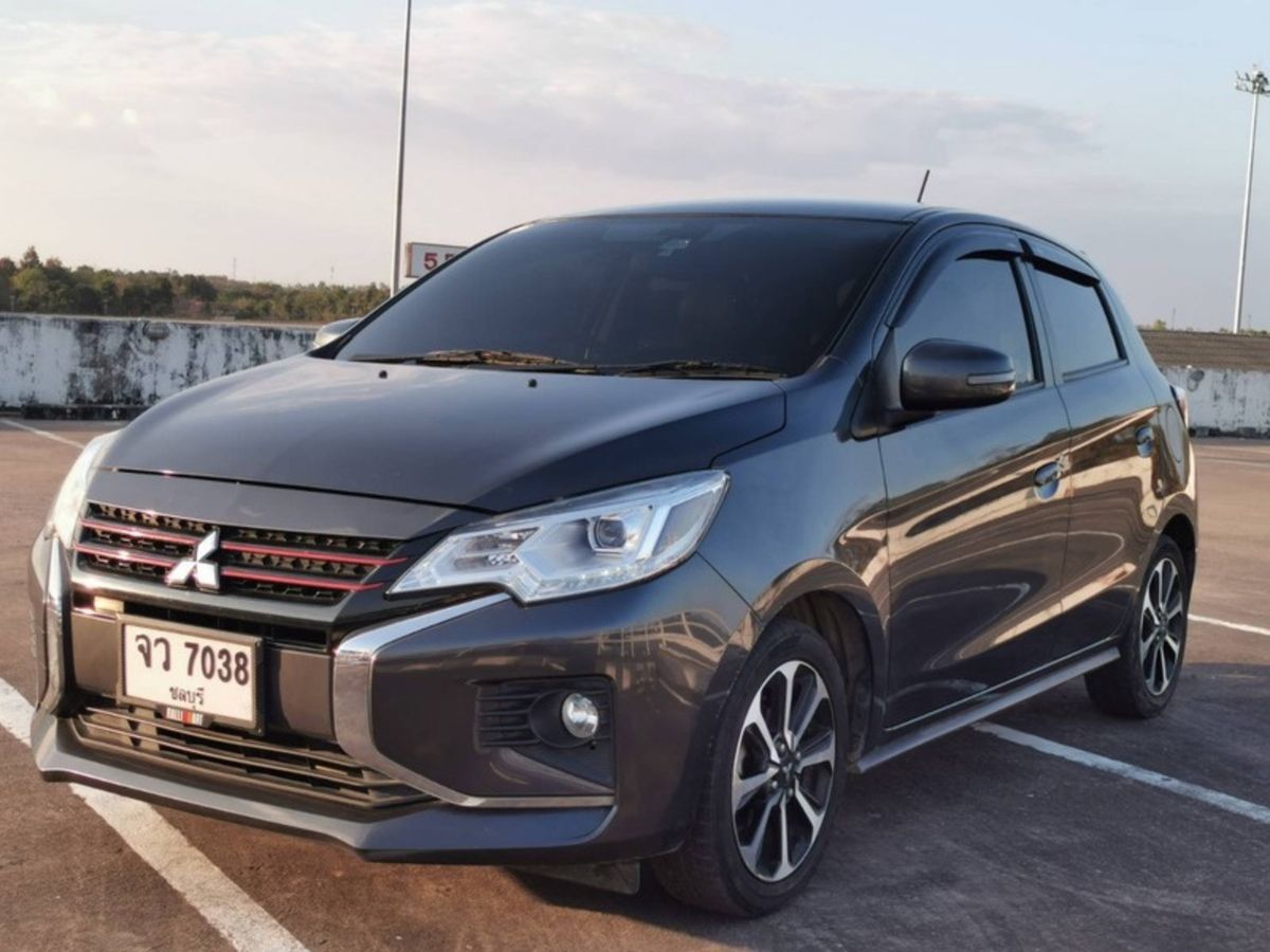 รถเช่า Mitsubishi Mirage ขอนแก่น คันจริง